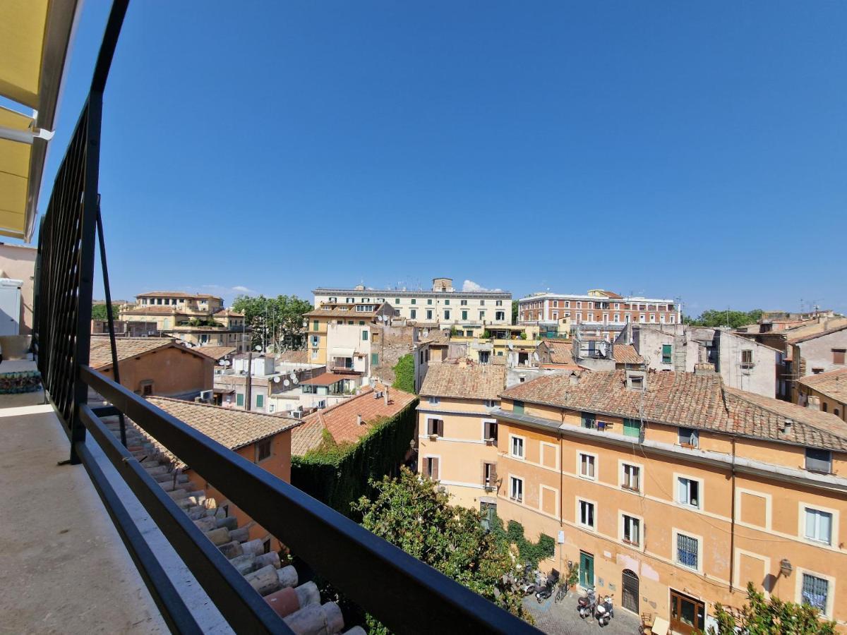 רומא Luxury Top Floor In Trastevere מראה חיצוני תמונה