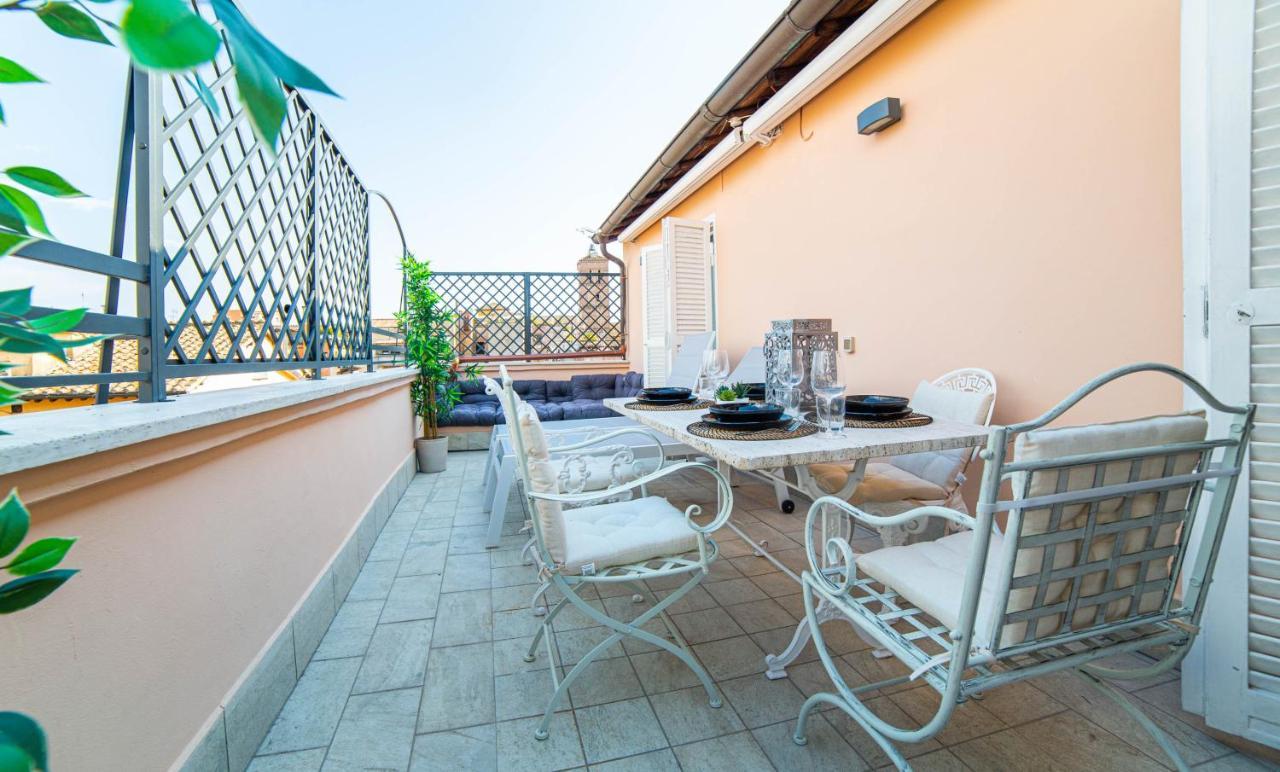 רומא Luxury Top Floor In Trastevere מראה חיצוני תמונה