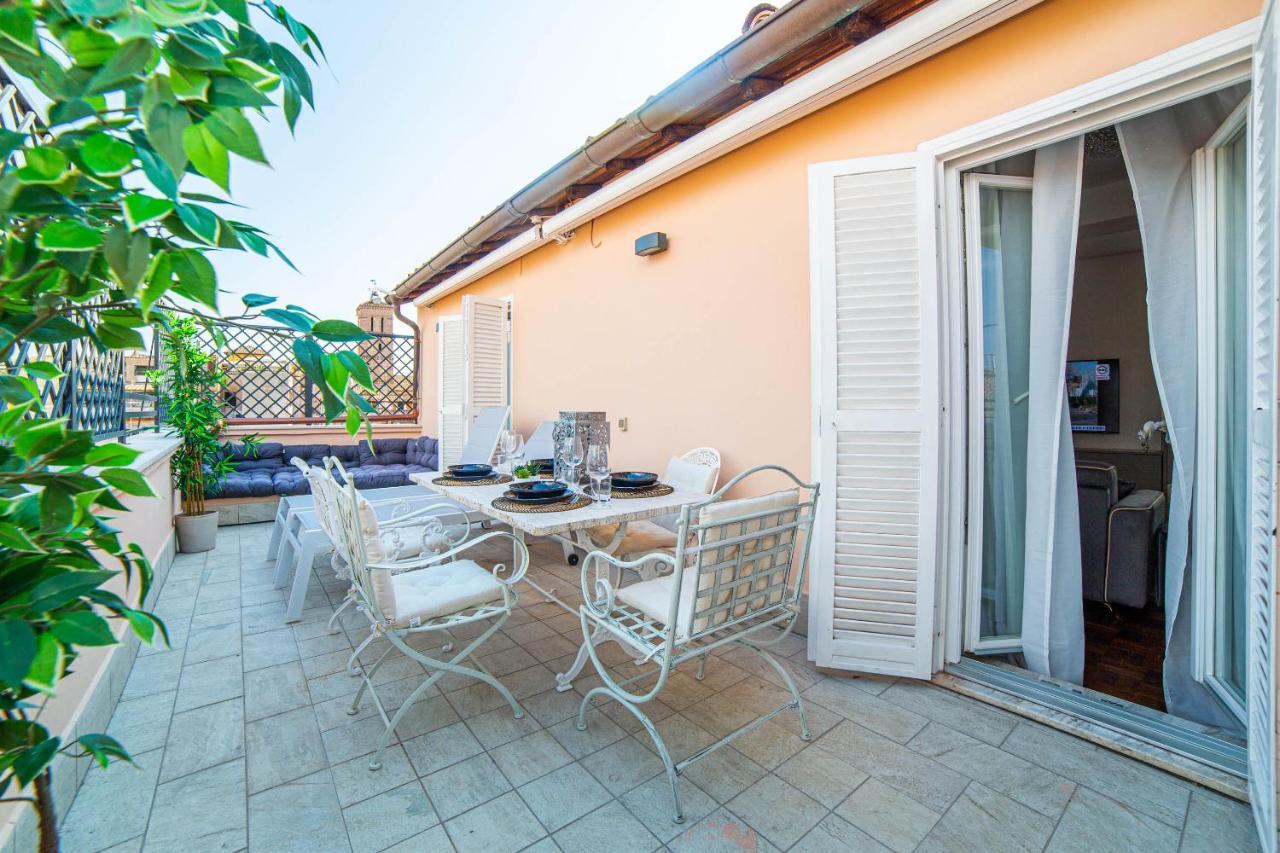 רומא Luxury Top Floor In Trastevere מראה חיצוני תמונה