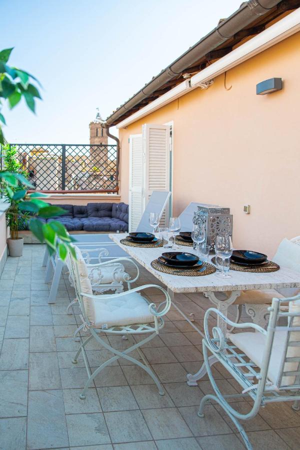 רומא Luxury Top Floor In Trastevere מראה חיצוני תמונה