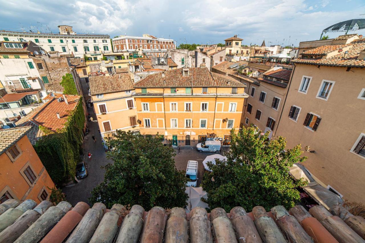 רומא Luxury Top Floor In Trastevere מראה חיצוני תמונה