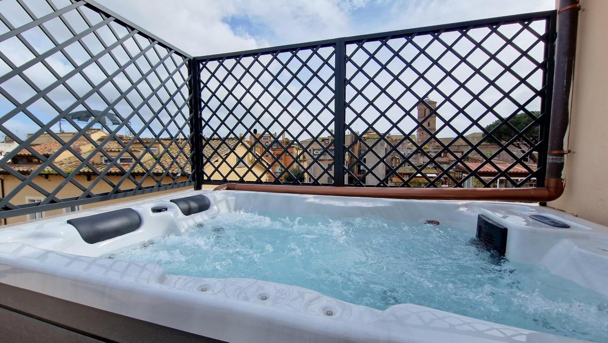 רומא Luxury Top Floor In Trastevere מראה חיצוני תמונה